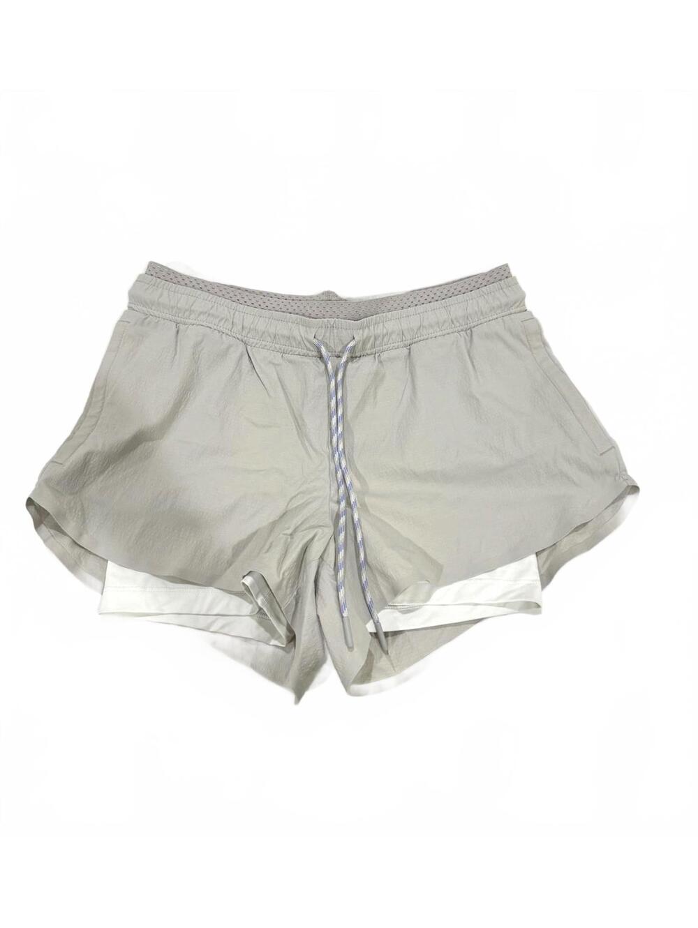 Athleta Trekkie Crest 2-in-1 Hiking Shorts Gray Size 4 Gorpcore Utility Outdoor
